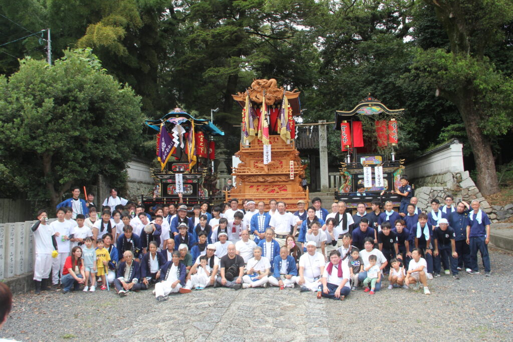 令和７年　宮之下屋台建造40周年記念運行　写真