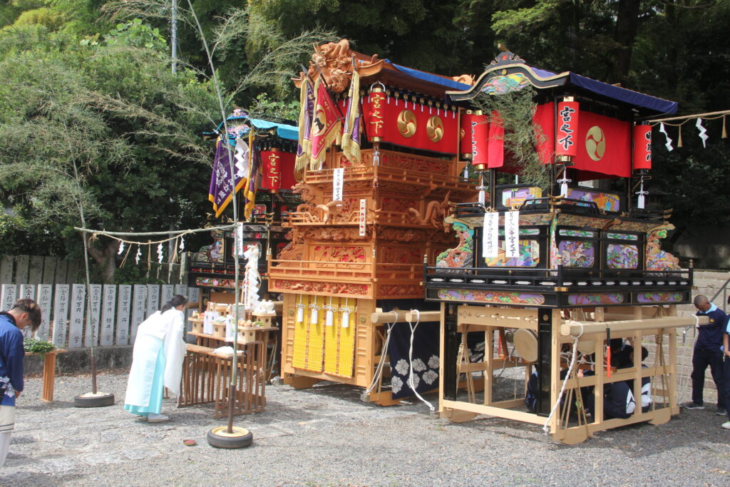 令和７年　宮之下屋台建造40周年記念運行　写真